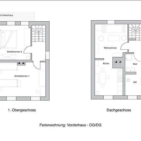 Apartment Stadtflucht-lueneburg-charmante-innenstadtwohnung-vorderhaus-og-dg